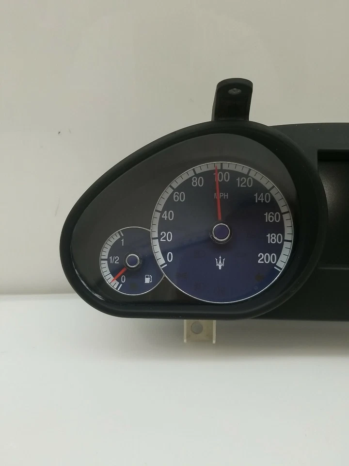 Maserati Quattroporte 05 + Velocímetro Tablero Instrumentos Cuadro Medidores P/N 229336 Foto 4 de 4