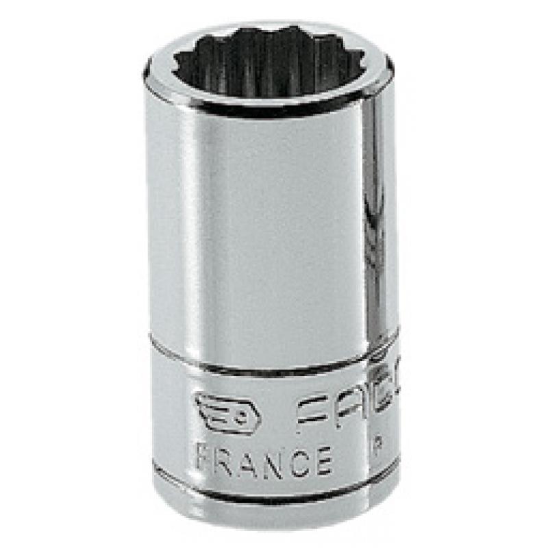 Facom R.10E 1/4″ Dr Metric Bi Hexagon 12 Point Socket 10mm