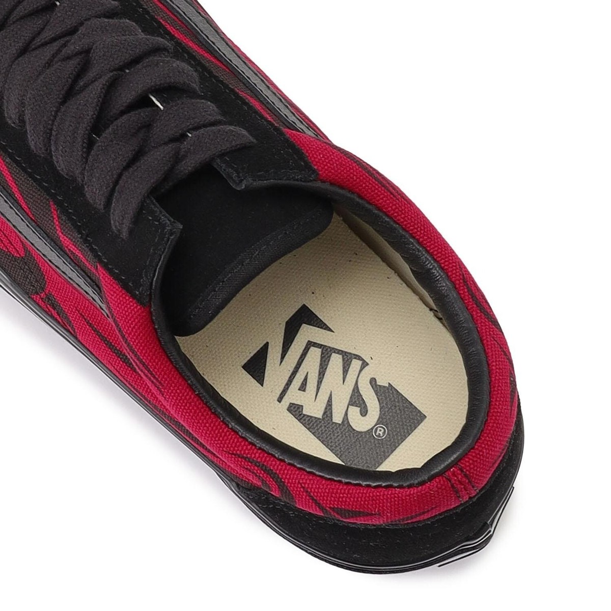 VANS★PREMIUM OLD SKOOL★Y2K FLAME BLACK/RED Vans Premium Old Skool (Y2K Flame Black/ Red) - Style Code