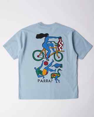 By Parra Men's Vase Delivery Light Blue T-shirt
