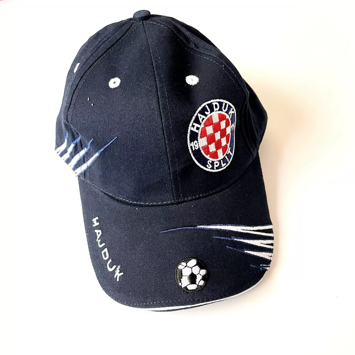 HNK Hajduk Split Croatia Embroidered Structured Twill Cap Soccer Football  Hat