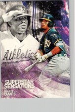 2018 Topps Superstar Sensations #SSS28 Khris Davis Oakland Athletics