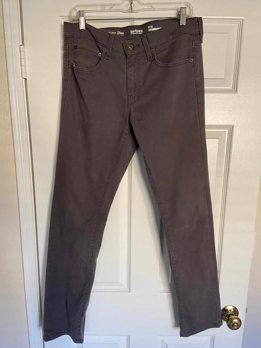 Urban pipeline ultimate flex khaki slim straight 2025