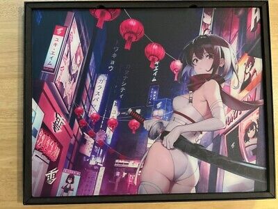 Yuki Aim Katana City Glass Mousepad Limited Large 2024 Japan Yuki Aim Katana City Glass Mousepad Limited Large 2024 Japan