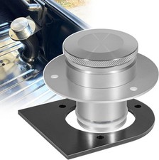 17-2530 Billet Aluminum Remote Fuel Tank Filler Neck Gas Cap And Weld-on
