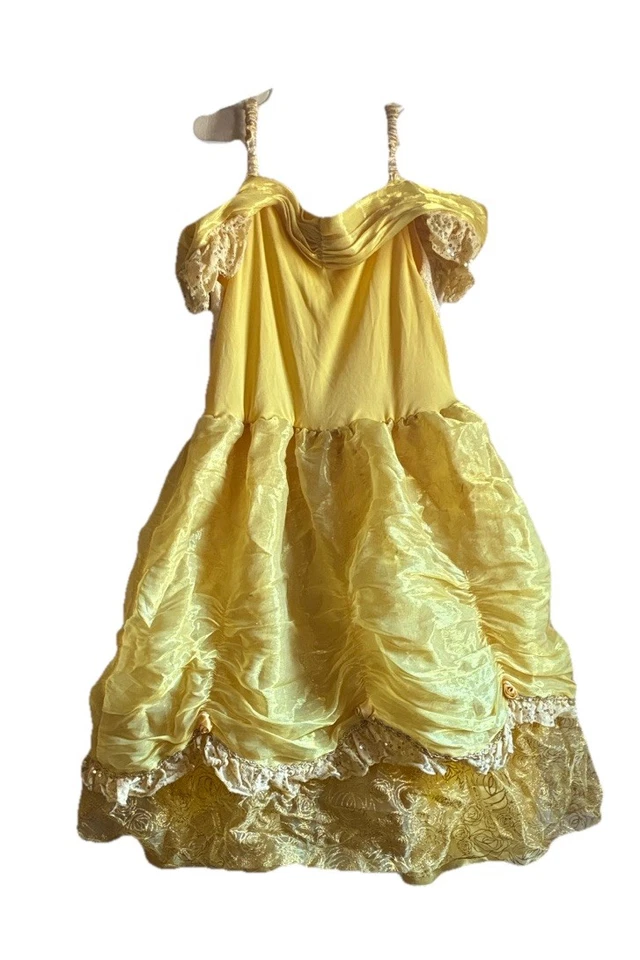 Vestido La Bella y la Bestia A Belle Disney Park Au Auténtico Original Talla L Foto 2 de 4