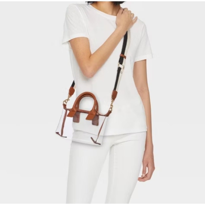 UNIVERSAL THREAD Foundational Mini Tote Handbag B… - image 9