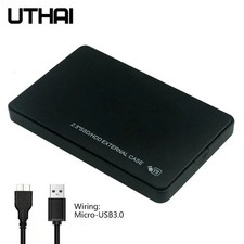 USB 3.0 2TB SATA SSD External Hard Drive Portable Desktop Mobile Hard Disk Case