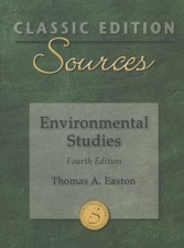 Classic Edition Sources: Environmental Studies Paperback Thomas E