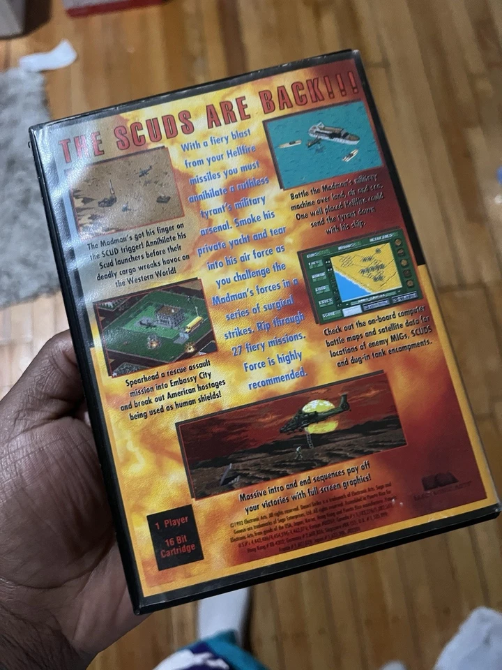 Desert Strike: Return to the Gulf (Sega Genesis, 1992) Foto 3 de 3