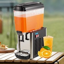 Juice Dispenser, Stainless Steel Food Grade Material Ice Tea Drink Dispenser