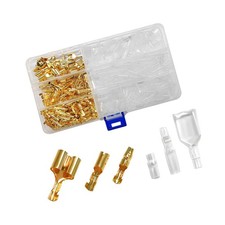 320PCS Double Bullet Wire Connectors, 3.9mm 3.5mm Male Female Bullet Terminal...