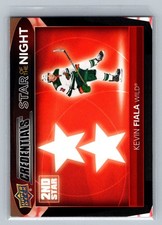 Kevin Fiala 2021-22 Upper Deck Credentials #2S-10 Star of the Night: Second Star