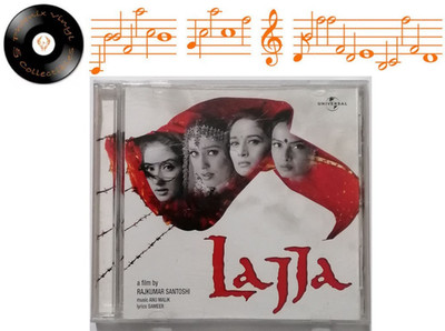 Lajja Anu Malik, Sameer Bollywood Soundtrack 2001 CD - VG