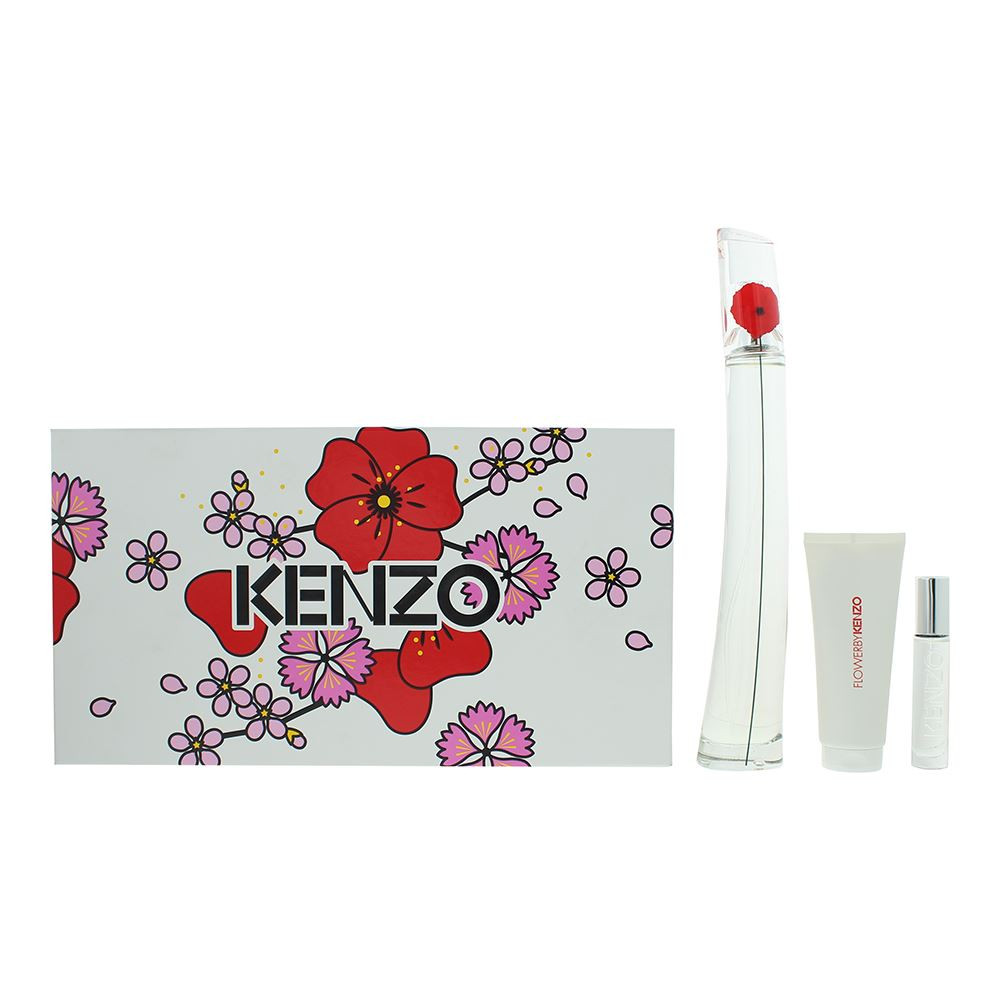 新品 未使用 KENZO FLOWER BY KENZO 香水セット Kenzo Flower Eau de Parfum 3 Piece Gift Set For Women | eBay