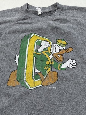 Men's Oregon University Sweatshirt Gray Spell-Out XL NCAA League Collegiate PAC