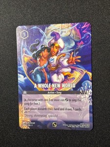 A Whole New World Lorcana | eBay