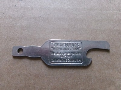 Teacher's Highland Cream Bottle Opener Keychain  free shipping