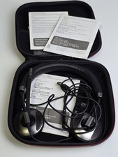 Plantronics Blackwire C720-M Black Headphones Headset Works w/Carrying Case