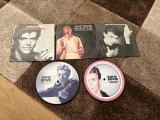 DAVID BOWIE SINGLES BUNDLE PICTURE DISCS VINYL