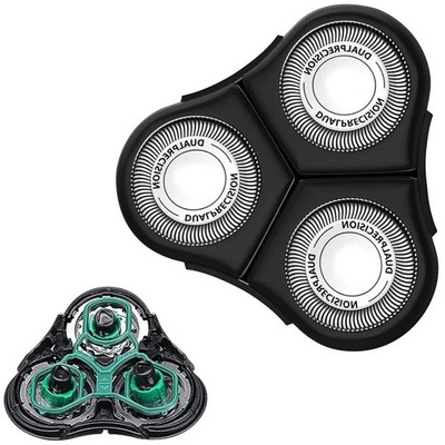 Für Philips RQ11 SensoTouch Dual Precision Scherköpfe Scherkopf Aufsatz DHL NEU
