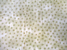 7 YDS LIGHT GREEN MOTTLED BACKGROUND W FLOWERS 100 COTTON CLASSIC COTTONS