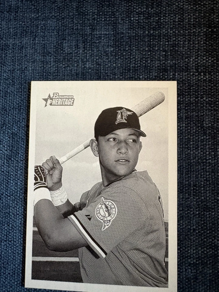 Bowman Heritage Miguel Cabrera #349 2001 novato listo para clasificar como nuevo Foto 4 de 4