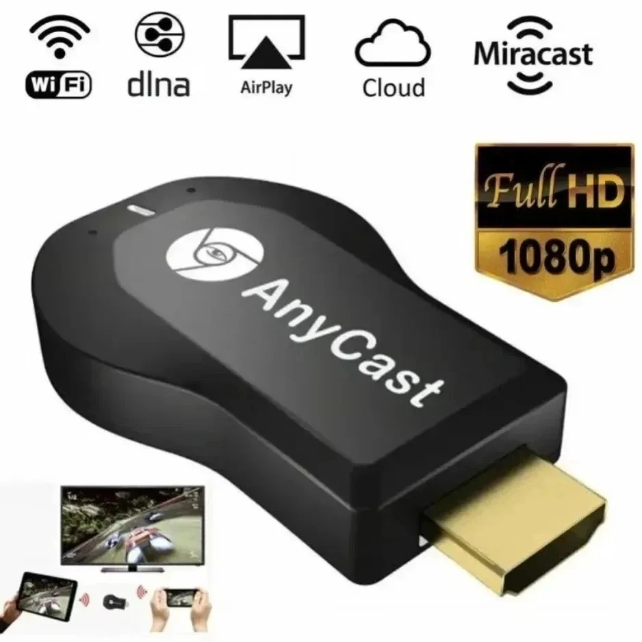 XIKCU M2Plus Wireless WiFi Display Dongle4K 1080P HDMI Receiver Airplay Miracast - Image 4 of 4