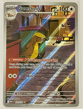 Pokémon Gumshoos 153/132 Illustration Rare Holo Me01 Mega Evolution English