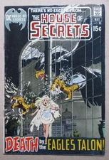 Dc THE HOUSE OF SECRETS #91 NEAL ADAMS Horror Classic 1971