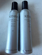 Kenra Volume Mousse Extra 17 Firm Hold Hair Mousse 8 oz Lot of 2