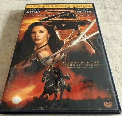 the legend of zorro DVDs Great FuN Date Night Movie WoW VISIT STORE lots more!!