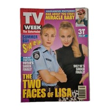 TV WEEK Vintage Australian Entertainment Magazine May 4, 1996 3T Pin-Up