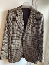 Burberry London 100 Cashmere Blazer Jacket Made in England Vintage Classic Fit