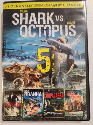 Mega Shark vs Giant Octopus 5 Wild Movies (DVD)