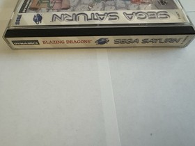 Blazing Dragons, Sega Saturn - Complete In Excellent Condition