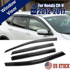 For 2012-2017 Honda Crv Cr-v Mugen Style Window Visors Sun Rain Guards For 2012-2017 Honda Crv Cr-v Mugen Style Window Visors Sun Rain Guards