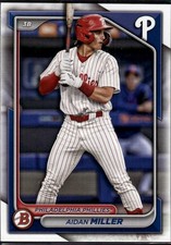 Aidan Miller 2024 Bowman Draft Philadelphia Phillies #BD-115