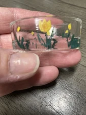 Vintage Hand Painted Salt Cellars