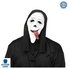 Scary Movie Mask Adult Halloween Costume Accessory Ghost Face