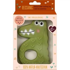 Beißring aus Naturkautschuk Kroko - Little Wonder