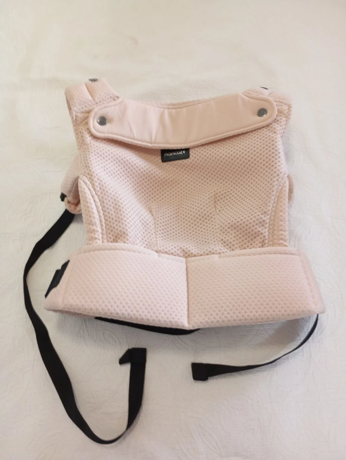 Momcozy Baby Carrier Breathable Mesh Adjustable Straps Lightweight Pink