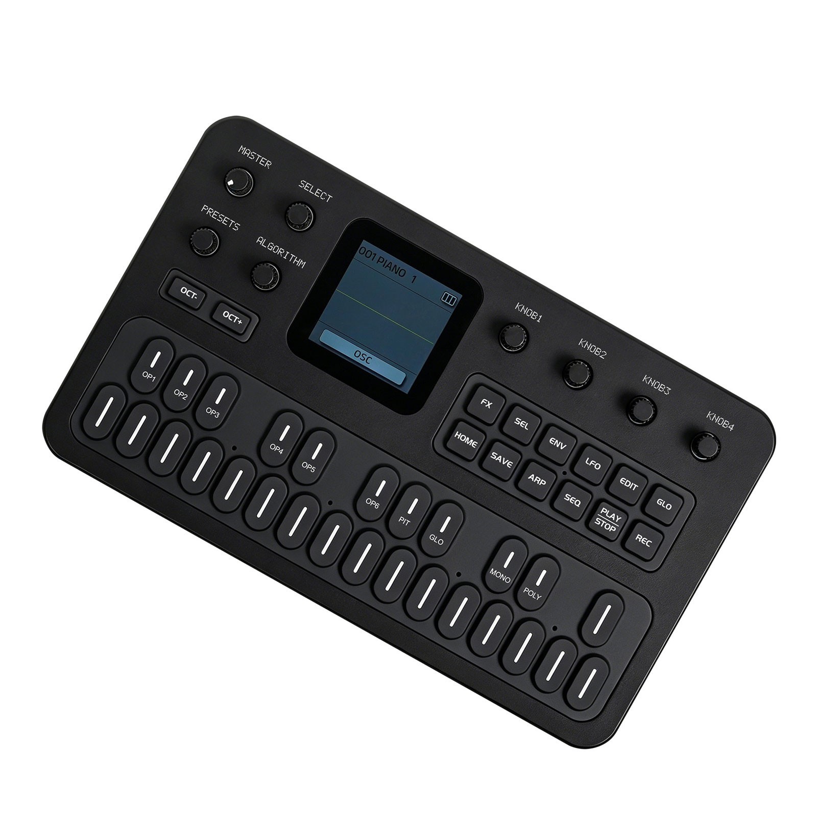 M-VAVE FM-1 Audio FM Synthesizer 3-Channel MIDI Built-in 6 Effects 3.5mm -USA