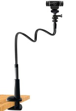 30 Inch Webcam Stand Camera Mount, Upgraded Thick Base 30 inches, Black