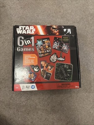 Star Wars 6 in One Spiele Brettspiel