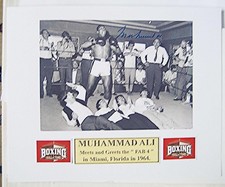THE BEATLES & MUHAMMAD ALI  1964 AUTOGRAPH 8