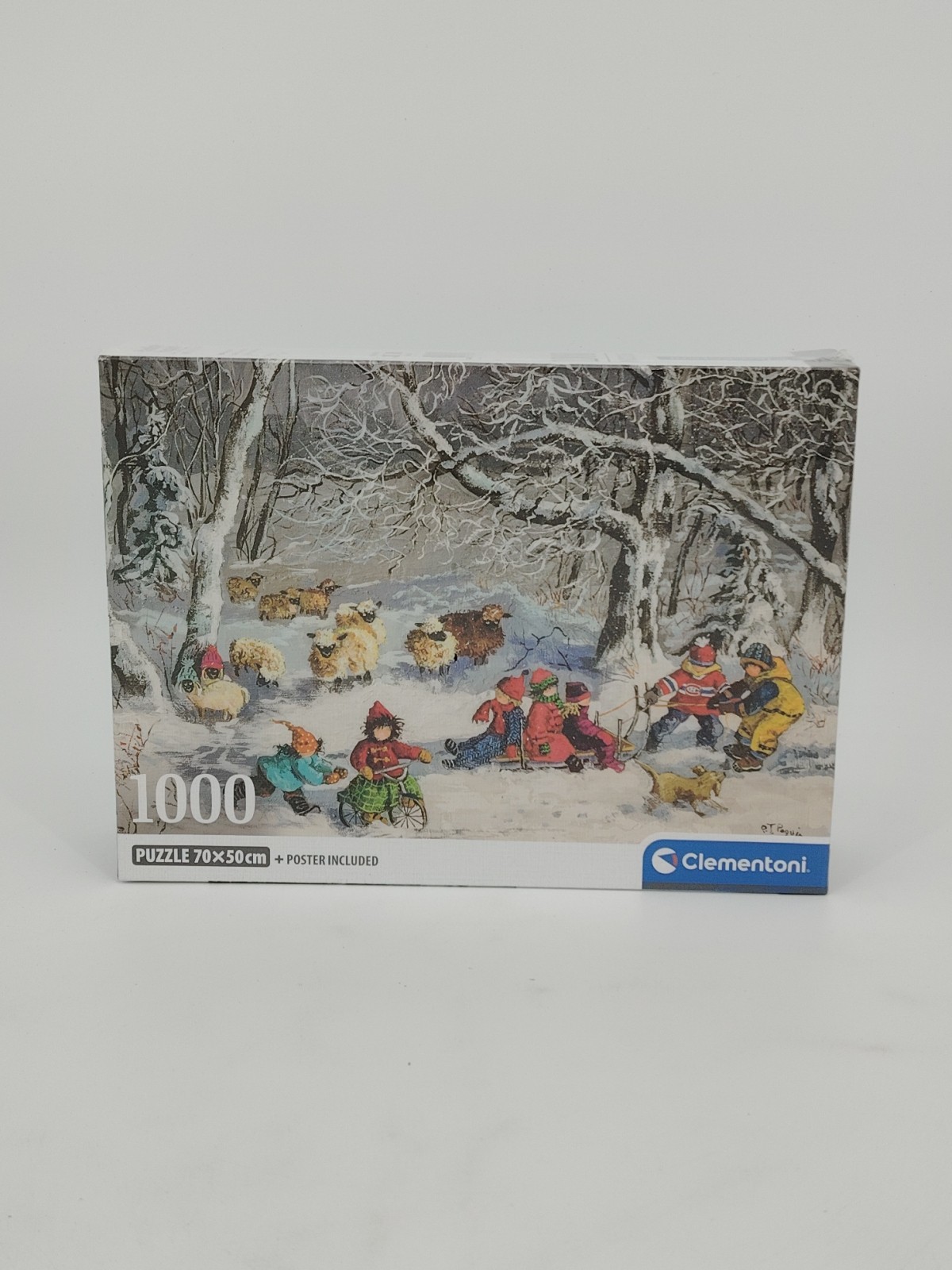 Puzzle Clementoni 1000 pieces Pauline Paquin pour vos weekends cocooning
