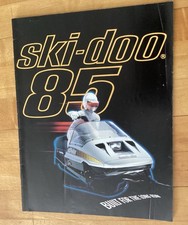 VINTAGE 1985 SKI-DOO SNOWMOBILE FULL LINE SALES BROCHURE 20 PAGES