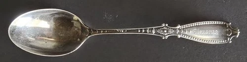 Gorham Sterling Silver Spoon, Bedford Pattern, .483 Troy oz, Monogrammed