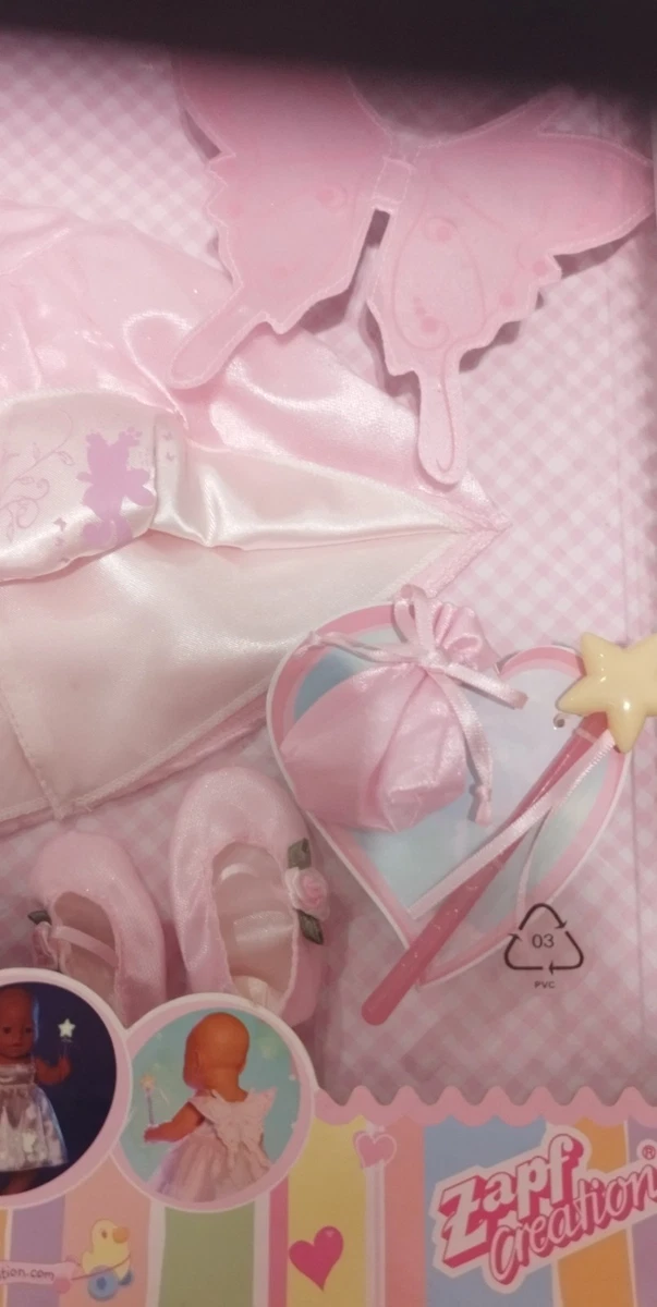 Baby Born Conjunto Ropa Y Accesorios Zapf Creation. Nuevo En Caja